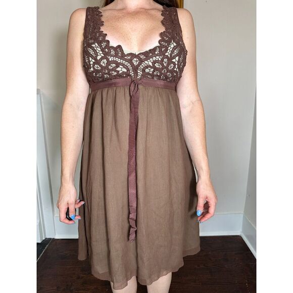 Intuitions Vintage 100% Silk Fairy Dress Size 6 - Picture 1 of 8